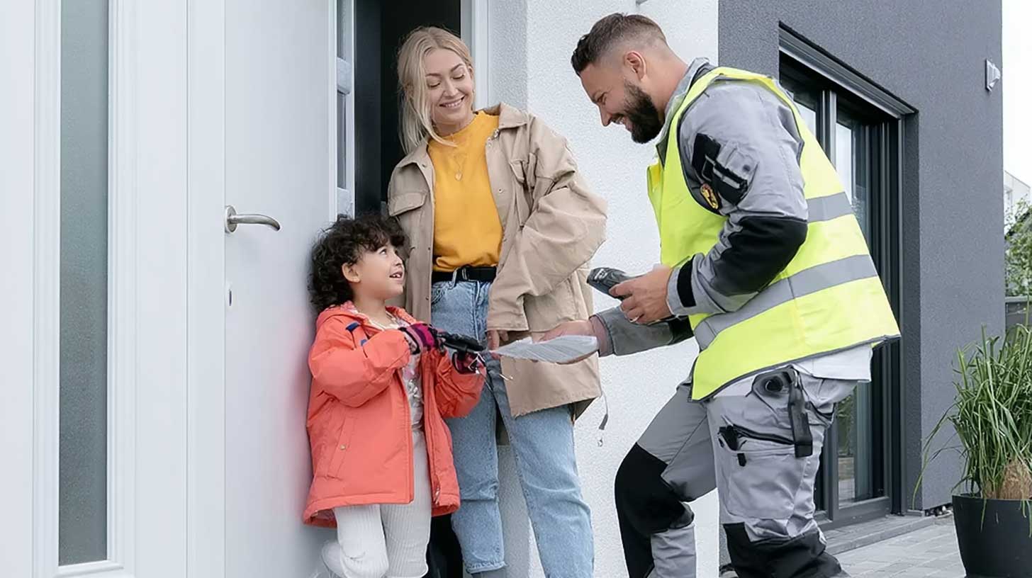 Schlüsseldienst in Stuttgart-Degerloch öffnet eine zugefallene Wohnungstür